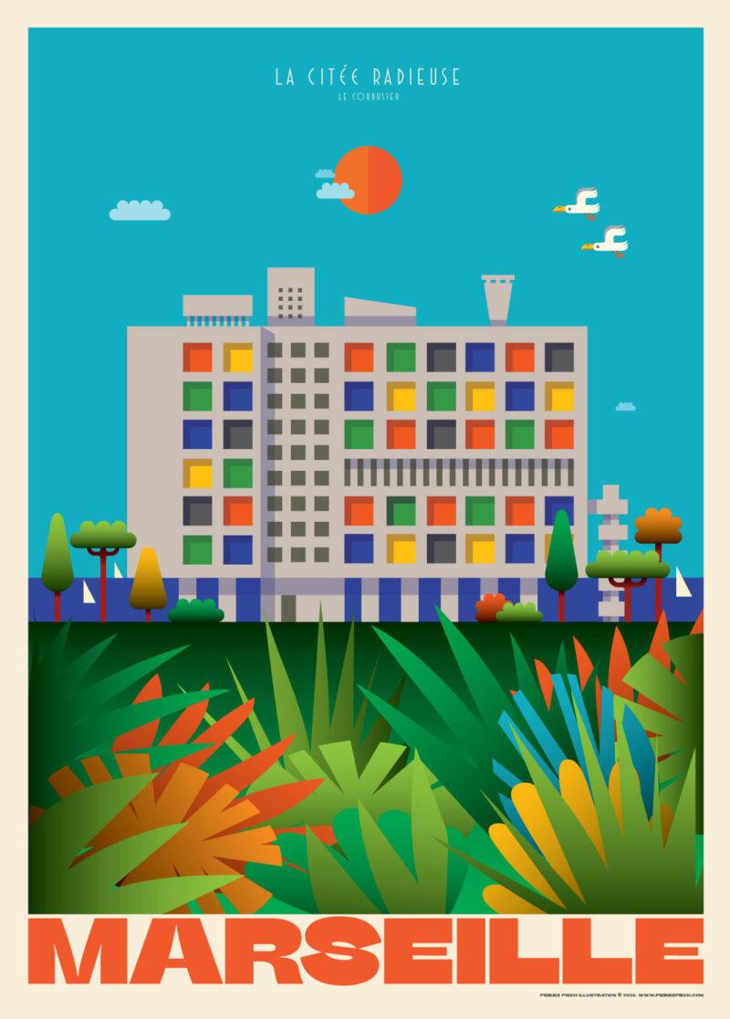 Architecture moderniste définition : La Cité Radieuse de Le Corbusier à Marseille, un chef-d'œuvre fonctionnel